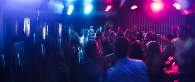 La pulizia all'interno delle discoteche