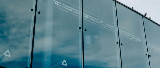 Il lavaggio delle vetrate