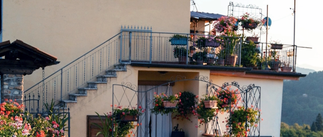 La pulizia dei terrazzi